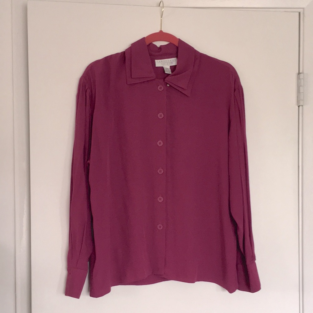 Vintage Cambridge Spirit Double Collar Blouse